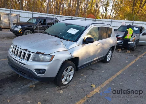 2014 Jeep Compass Sport z USA, uszkodzony, nr VIN 1C4NJDBB6ED518641